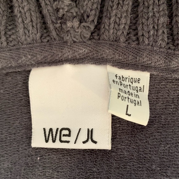 Vintage Men’s WESC Full Zip Hoodie, Charcoal, size L - Picture 6 of 8